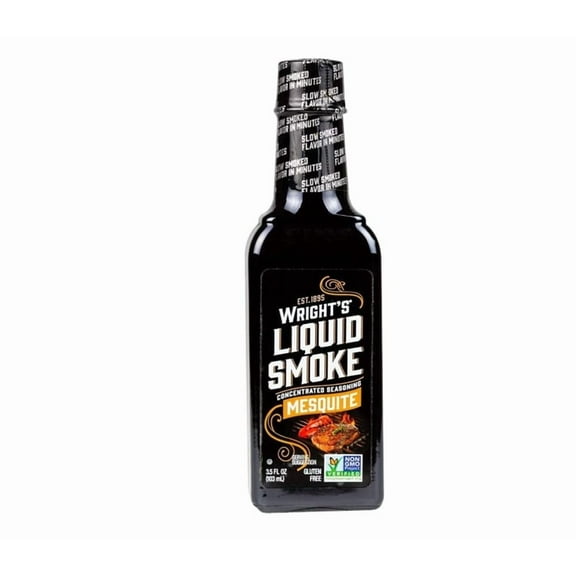 Wright's Liquid Smoke, Mesquite, 3.5 Ounce - Pack Of 2