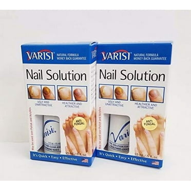 2 Varisi Nail Solution for Nail Fungus Kill Fungus 0.5oz/15ml
