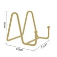 thumbnail image 3 of Diy Picture Frame Black Iron Plate Display Stand Rack Easel Storage Stand, 3 of 8
