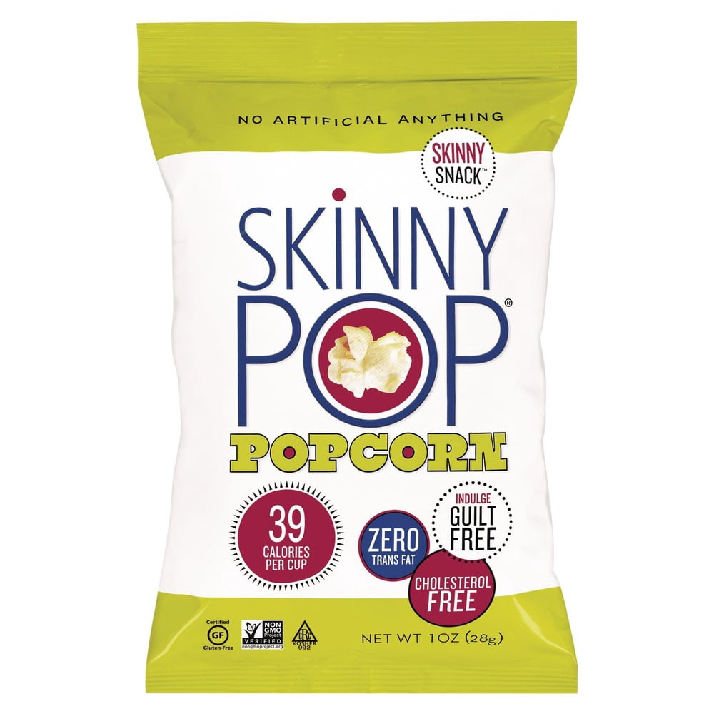 SkinnyPop Popcorn SKP00408 1 oz Bag Popcorn - Original (12/Carton)
