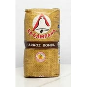 2 Pack - Bomba Paella Rice. Imported From Spain 1 Kg. (2.2 Lb)
