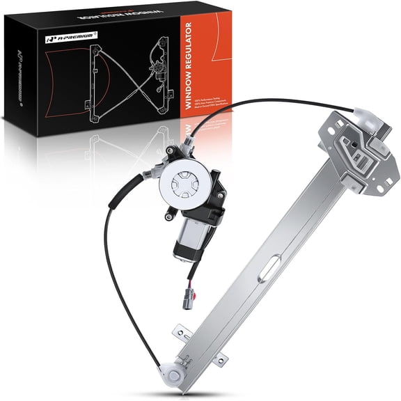 A-Premium Power Window Regulator with Motor Replacement for Honda Civic 2001-2005 Coupe Front Right Passenger Side