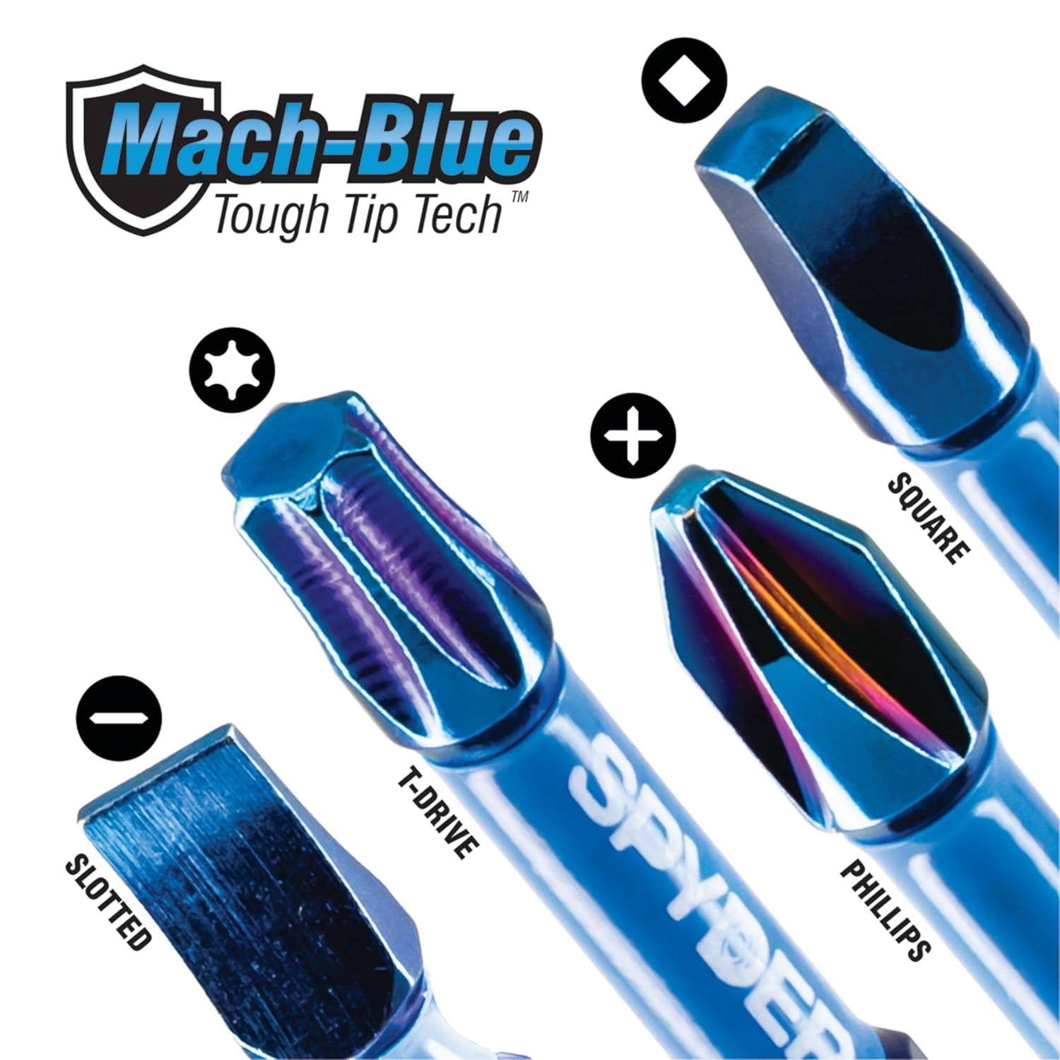 FRKSMD-1-Inch SQ2 Impact Driver Bit (5-Pack) (19085)