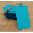 thumbnail image 3 of 100 Pcs Rectangular Shape Tag Bonbonniere Wedding Favor Hang Tags Gift With Free Natural Jute Twine - Colours Available, 3 of 7