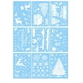 thumbnail image 1 of Ramiter Christmas Window Stickers Store Mall Window Glass Window Stickers Static Electricity Decoration Wall Stickers, 1 of 4
