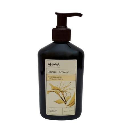 ahava mineral botanic lotion honeysuckle lavender velvet oz body