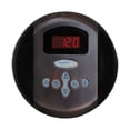 thumbnail image 3 of SteamSpa OA1200CH-A 12 kW Oasis QuickStart Acu-Steam Bath Generator Pack with Built-in Auto Drain, Polished Chrome, 3 of 3