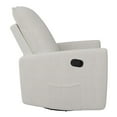thumbnail image 2 of CorLiving Caillie Soft Boucle Fabric Manual Indoor Glider Recliner Chair, 2 of 9