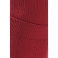 thumbnail image 7 of Sakkas Cable Knit Fleece Lined Leggings - Red - One Size, 7 of 7