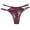 Wine, variant on Abomasnow Women's Sexy Panties Lace Seamless Low Waisted Cheeky Underpants Lightweight Breathable Bikini Underwear