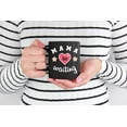 thumbnail image 2 of Mama in Waiting, Black 11oz Ceramic Mug, 2 of 5