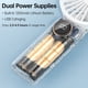 thumbnail image 5 of Ventilador Tomshoo Portátil Soporte 5 Ajustes Baterías de litio USB, 5 of 8