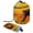 Multicolor 2, variant on PhooArto Drawstring Cosmetic Bag, Barrel Shaped Portable Travel Makeup Bags, Sunflower Farm Horse Painting Large Capacity Waterproof Multifunctional Bucket Toiletry Bag