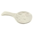 thumbnail image 3 of Tabletop White Pumpkin Spoon Rest Ceramic Thanksgiving Kitches 41600C, 3 of 3