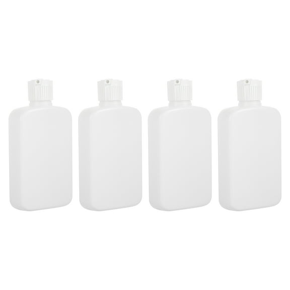 SEWACC 4Pcs Refillable Water Bottle with Safety Cover Design for Praying