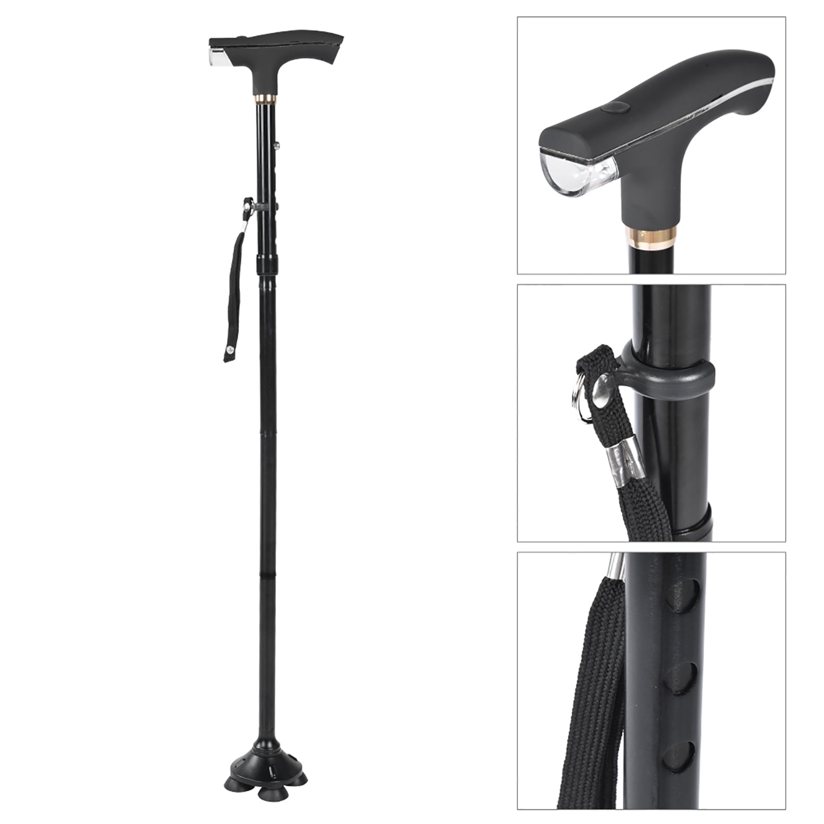 Walking Cane, Elderly Walking Sticks Gift Folding Cane Walking Cane, Elderly Walking Sticks Gift Folding Cane