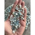 thumbnail image 6 of WHOLESALE Natural Aquamarine Semi Tumbled Gemstone Chips ( 0.25 lb ), 6 of 8