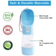 thumbnail image 3 of aleko en 1 botella de agua para perros botella de agua para perros botella de agua para perros de viaje botella de agua portátil ligera y conveniente azul ACTIVE Biensenido a ACTIVE, 3 of 5
