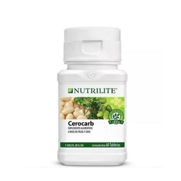 Suplemento Cerocarb 60 Tabletas Control Carbohidratos Amway Amway Ingredientes Naturales
