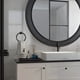 thumbnail image 2 of 6 Piezas de Hardware de BañO, Anillo de Toalla Negro y Soporte de Papel HigiéNico, BañO de Acero Inoxidable, Toalla de Mano, Toalla, 2 of 4