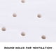 thumbnail image 3 of 100 hojas de papel pergamino redondas de 20 cm para freidora de aire | Hojas de papel antiadherentes para hornear | Resistentes al aceite y al agua | Precortadas para freidora de aire, horno y, 3 of 5