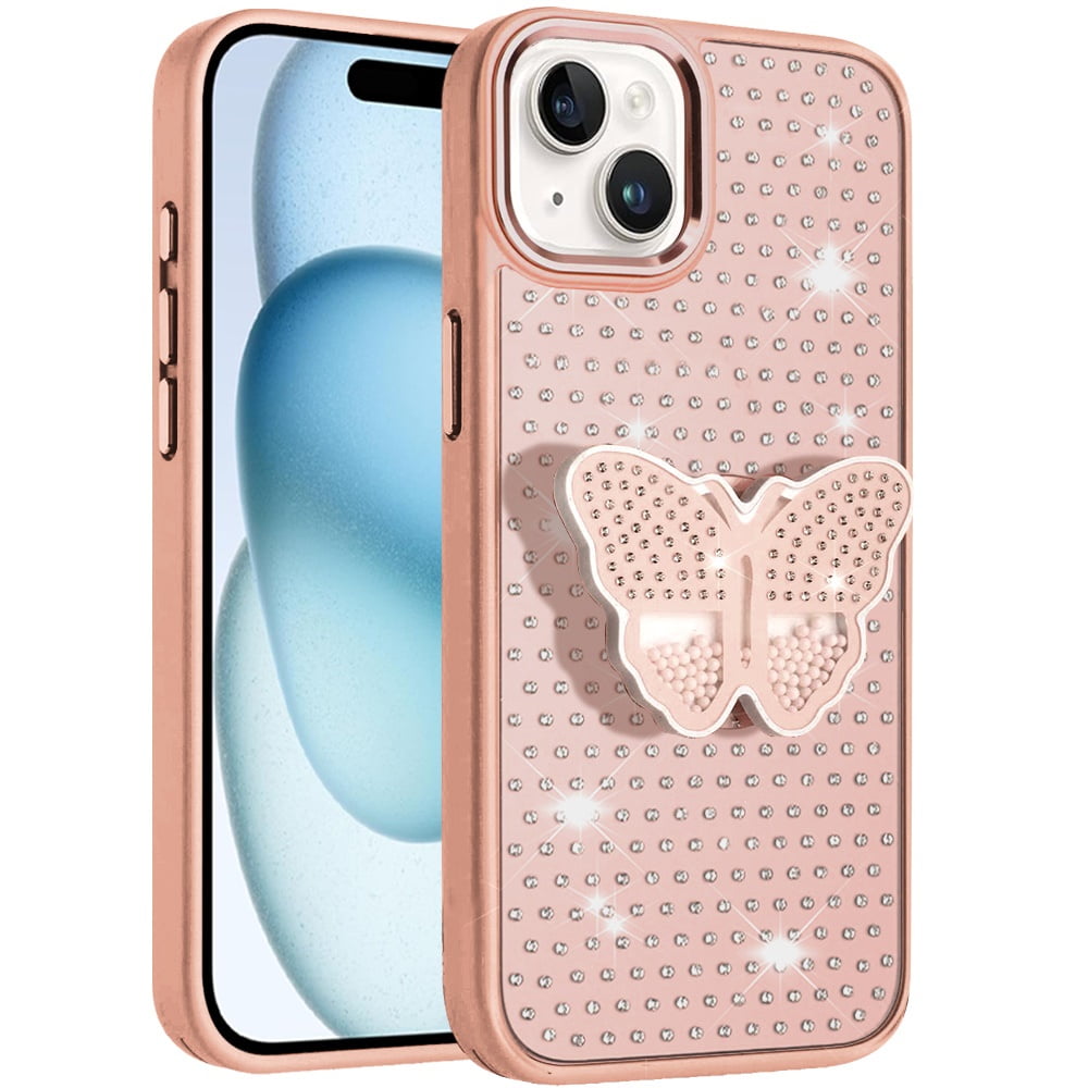 XPM for Apple iPhone 12 /12 Pro Phone Case, Butterfly Moveable