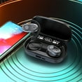 thumbnail image 4 of Earbuds Wireless, Hwkond Wireless Ear Mounted Bluetooth Earphones No In Ear Sound Leakage Stereoscopic Sound Quality Advanced Sports Earphones, Black, Up to 60% Off, 4 of 7