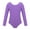 Lavender, variant on Doomiva Kids Girls Ballet Dance Leotard Solid Color Yoga Unitard Long Sleeve Gymnastics Athletic Pink 4