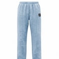 thumbnail image 2 of Stamzod Summer Sweat Pants for Mens Casual Vacation Beach Pants with Pocket Lightweight Loose Straight Trousers Light Blue-1 XXXXXL, 2 of 7