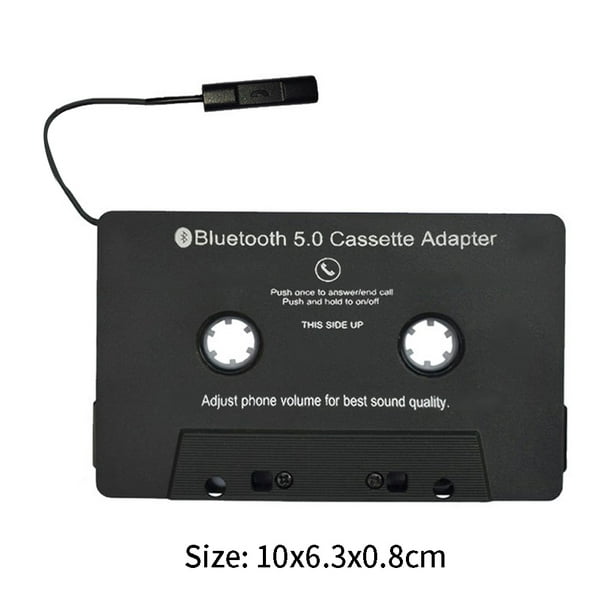 Adaptateur autoradio cassette prise jack 3,5-mm - Transfert musique