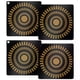thumbnail image 1 of 2/4Pcs Silicone Induction Cooktop Mat Thermochromic Induction Cooktop Protective Cover Heat Resistant Square Stove Top Protector, 1 of 5