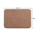 thumbnail image 5 of Mainstays 17-Piece Geometric Print Polyester/Ceramic Shower Curtain & Bathroom Accessory Set, Terracotta, 5 of 9