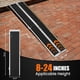 thumbnail image 4 of Yeshouse Rampa portátil para silla de ruedas de 76 cm de ancho, capacidad 362 kg, plegable de aluminio con asa, ideal para hogar, escaleras, puertas, bordillos y scooters de movilidad, 4 of 8