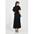 thumbnail image 3 of Vestido camisero con cinto Roman Fashion /Juvenil, 12751 (Negro) negro EG, 3 of 5