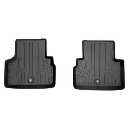 Custom Fit 2nd Row Floor Mats Liner for 2018-2021 Infiniti Q50, Black