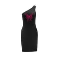 thumbnail image 4 of Vestido de mujer con hombros descubiertos, disfraz de primavera, minivestido adolescente para fiesta de noche , SG, 4 of 7