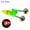 C, variant on UDIYO 10Pcs/Set ABS Bait Alarm Bell Luminous Dual Bell Tear Resistant Fishing Bell Alarm for Fishing Rod