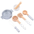 thumbnail image 2 of Children Kitchen Toys DIY Cooking Pretend Play Simulation Wooden Kitchen Food Toys For Kids Toy Set, 2 of 5