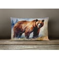 thumbnail image 4 of Grizzly Bear Throw Pillow 12 in x 16 in, 4 of 4