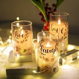 "Salipt Flameless LED Candles with Remote, Battery Operated for Home ...