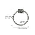 thumbnail image 5 of Body Jewelry Adult Women's Body Jewelry 20-Gauge Stainless Steel Nose Ring Hoop, 5 of 5