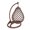 A, variant on Yihuala Realistic Hanging Swing Chair Model Figurine For Doll House Scene Setting Miniature Hammock Chair Display Accessories
