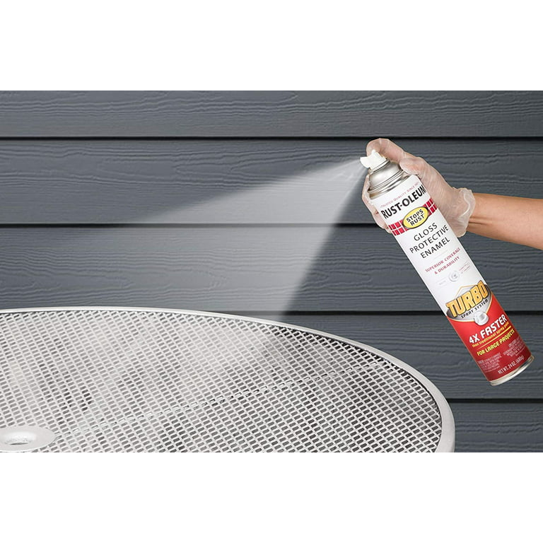 Reviews for Rust-Oleum Stops Rust 24 oz. Turbo Spray System Gloss