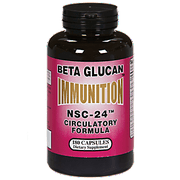 Nsc-24 Immunition Beta Glucan Circulatory Formula, 180 Capsules