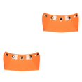 thumbnail image 3 of Transemion for Visor Peak 5-Snap Open Face Spare Parts Replaces Orange Type A 2Set, 3 of 6