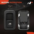 thumbnail image 4 of A-Premium Power Window Switch Compatible with Dodge & Ram Models - Journey 2011-2020, 1500 2013-2015, 2500 2013-2015 2017-2022, 3500, 4500, 5500, Rear Side, Replace# 68080842AA, 4 of 6