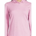 Avia Women’s Performance Tee with Hood and Long Sleeves, Sizes XS3X