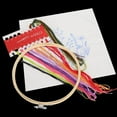 thumbnail image 1 of Zerodis Crossed Stitch Kit, Easy To Install Embroidery Kit, Clothing Cutting Fabrics Positioning For DIY Sewing, 1 of 8
