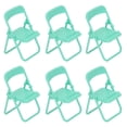 thumbnail image 2 of TICFOX Soporte para Teléfono Celular, 20 Piezas Mini Silla En Forma De Soporte para Teléfono Celular Soporte Triangular Plegable para Teléfono para Dormitorio Oficina Verde, 2 of 5