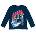 thumbnail image 5 of Transformers Bumblebee Optimus Prime Little Boys 2 Pack Long Sleeve T-Shirts Blue 6, 5 of 5